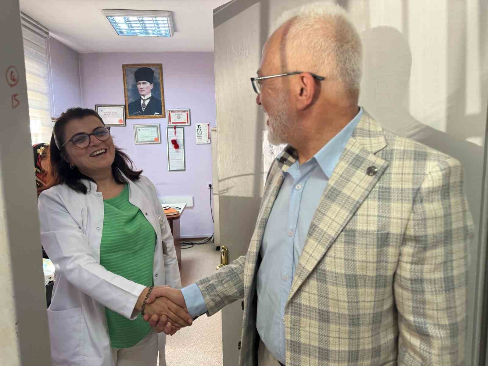 İl Sağlık Müdürü Bildirici, Tepebaşı’ında sağlık hizmetlerini inceledi