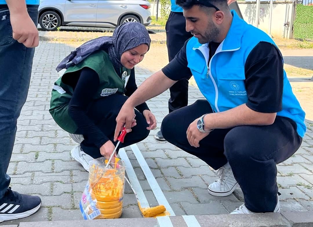 SUBÜ öğrencileri ‘Dumansız Hava Sahası’ oluşturdu