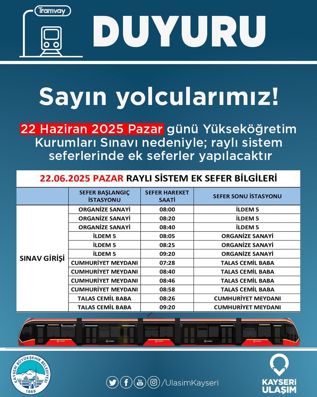 Başkan B&uuml;y&uuml;kkılı&ccedil;&rsquo;tan YKS adaylarına &lsquo;&uuml;cretsiz ulaşım&rsquo; m&uuml;jdesi

