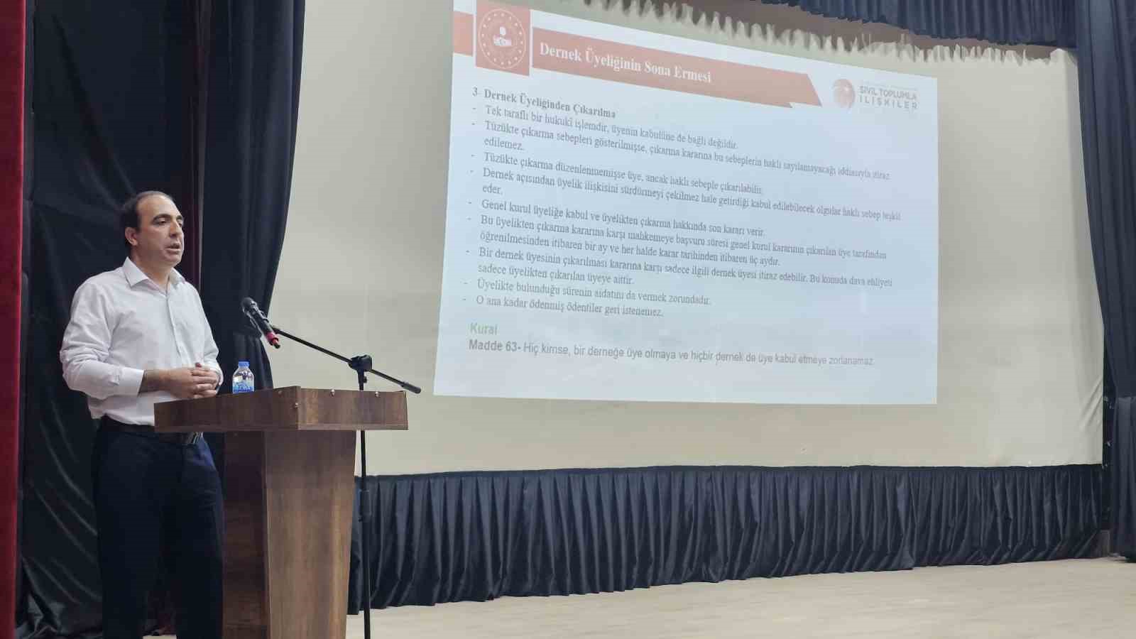 Bandırma&rsquo;da Sivil Toplum Kurulularına y&ouml;nelik eğitim ve rehberlik programı
