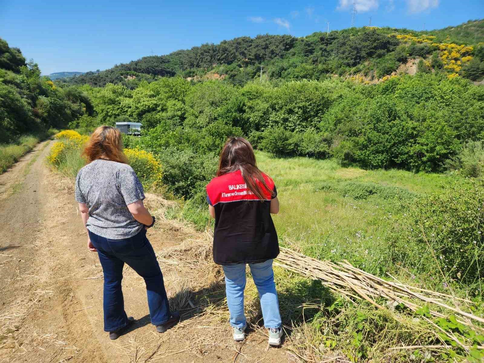 Erdek&rsquo;te tarım arazileri takip altında
