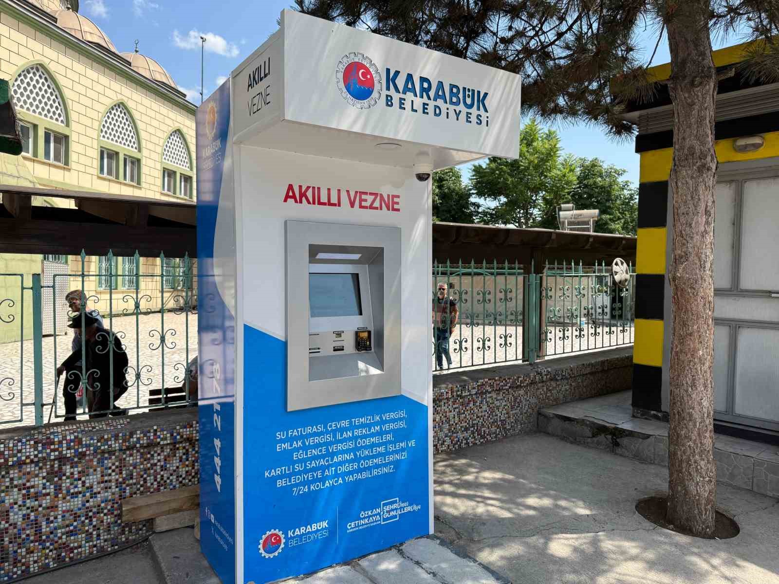 Karabük’te akıllı vezne sayısı artırıldı