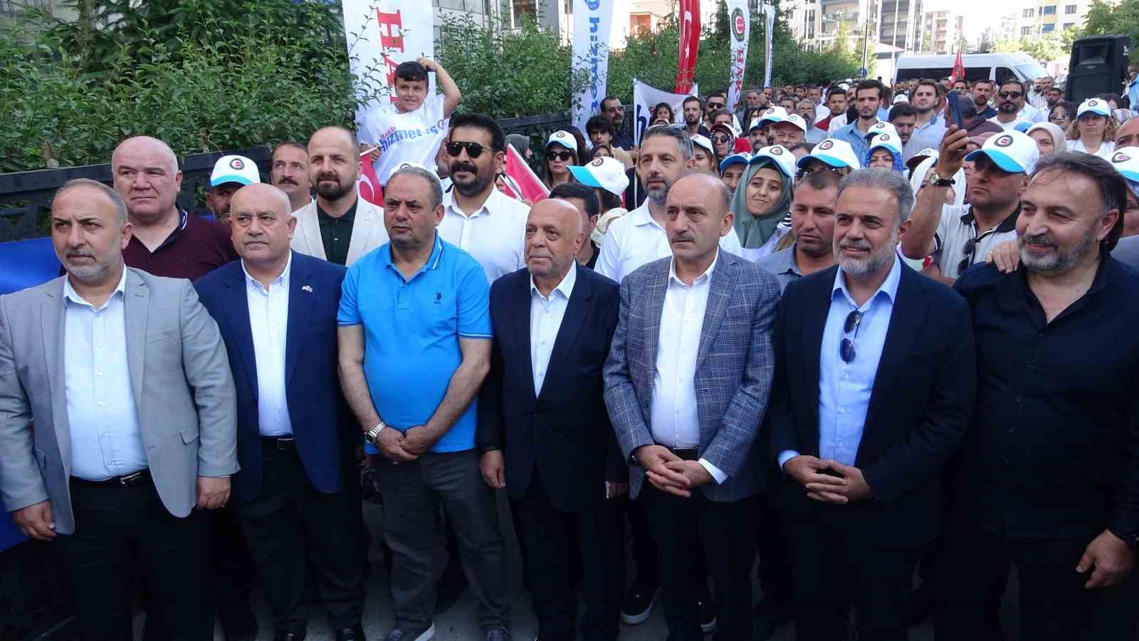 Hak-İş Genel Başkanı Arslan: "Çifte standarttan ve ikiyüzlü yaklaşımlardan vazgeçin"
