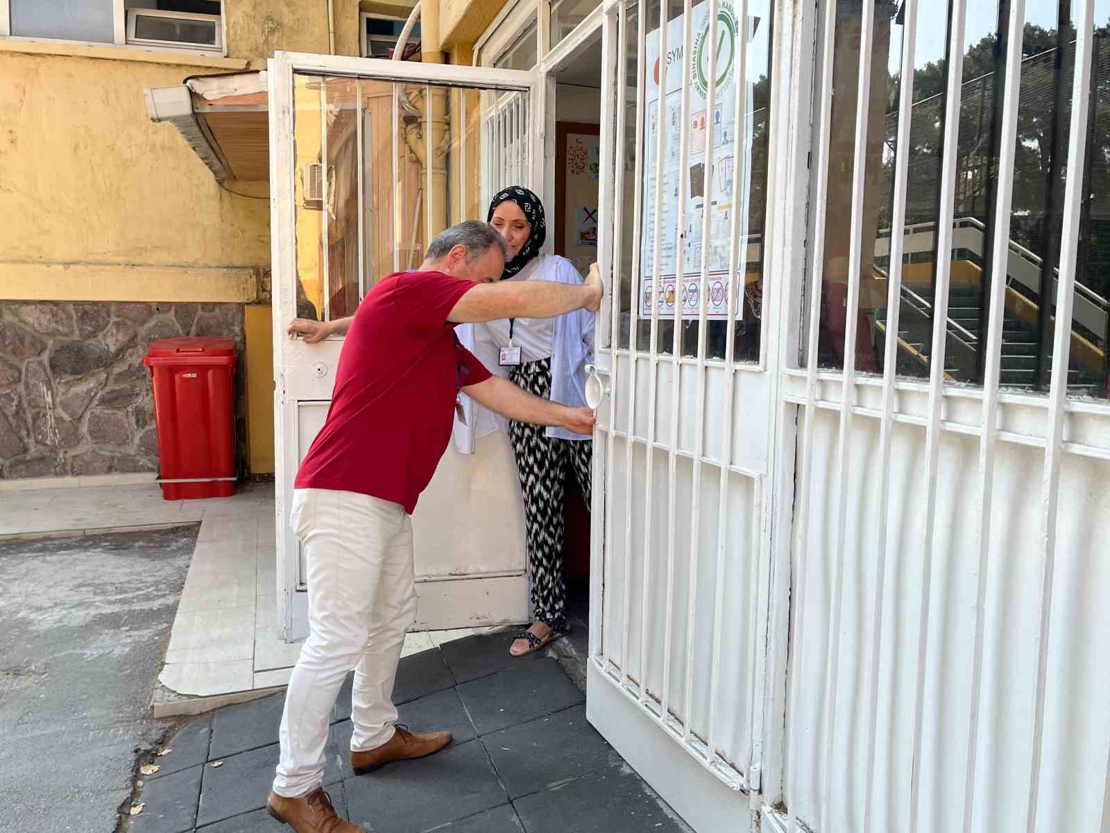 Sınava yine son anda yetiştiler
