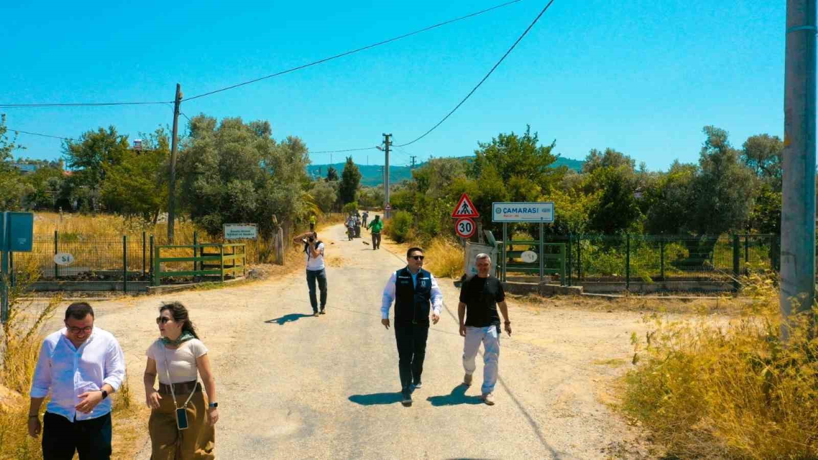Ot temizliği ve budama çalışmaları devam ediyor

