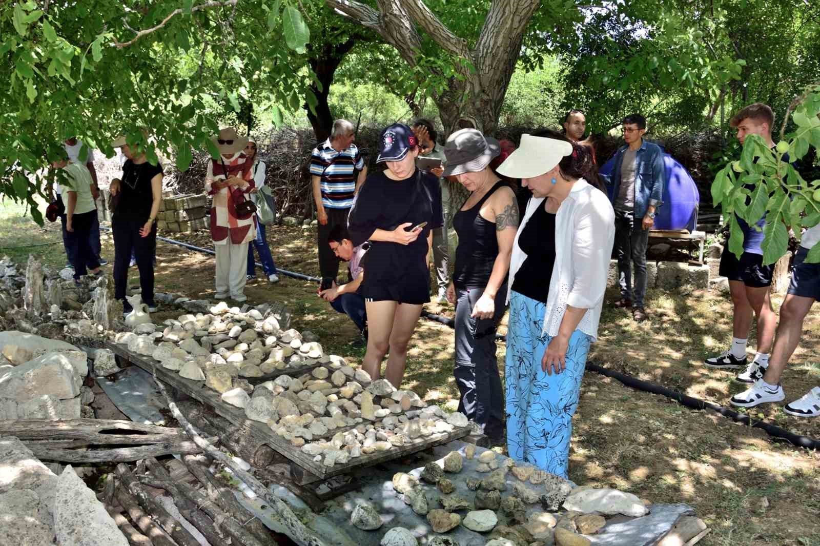 Mersin Mut’ta fosil araştırması
