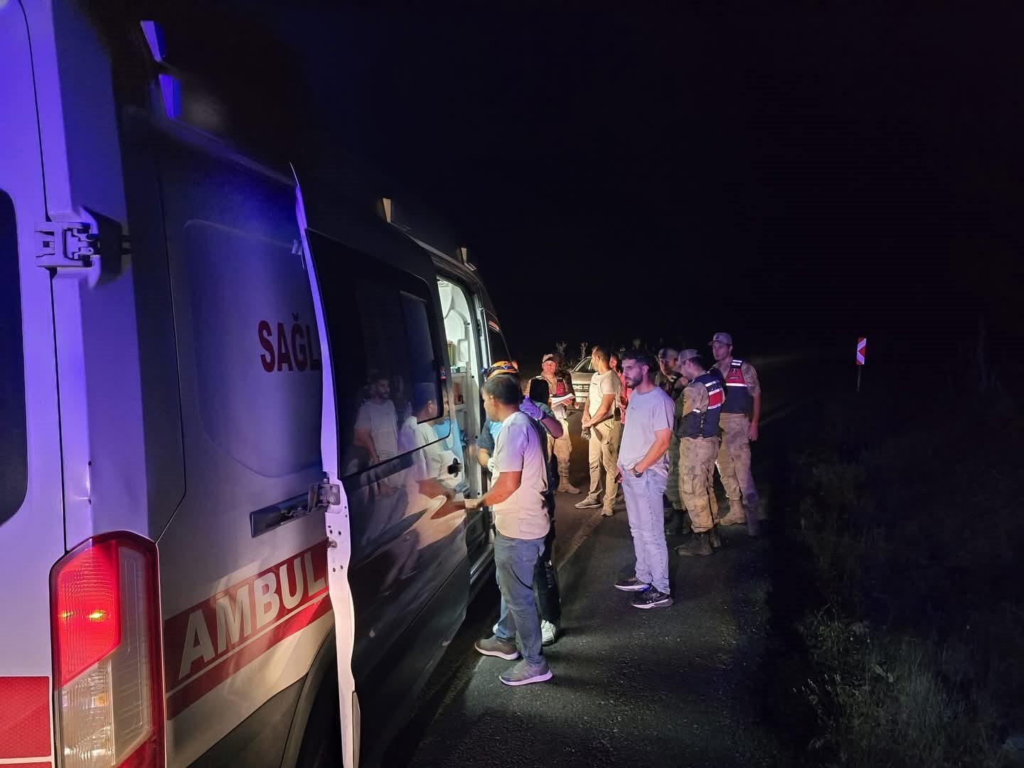 Bingöl’de meydana gelen trafik kazasında 4 kişi yaralandı İHA