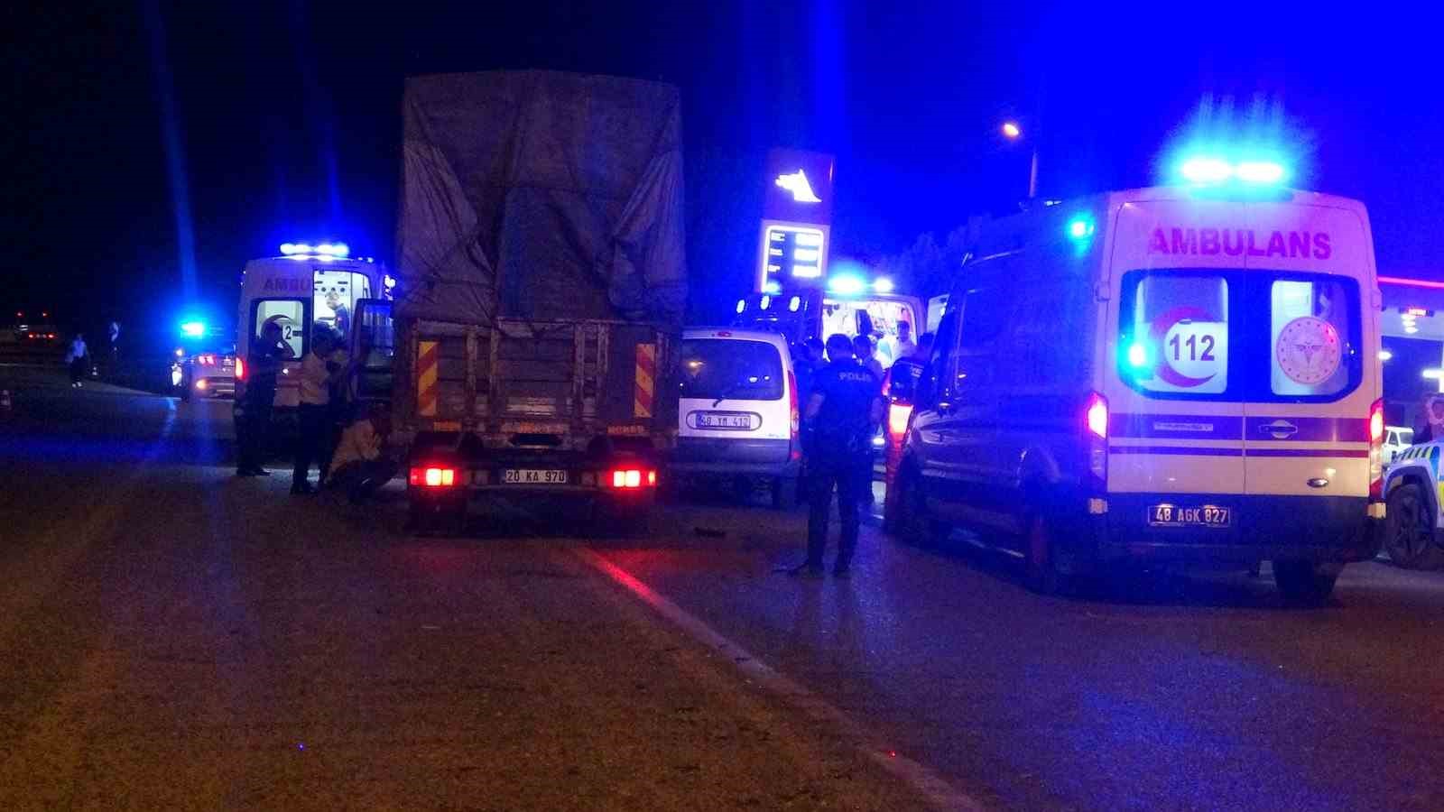 Menteşe’de trafik kazası: 6 yaralı
