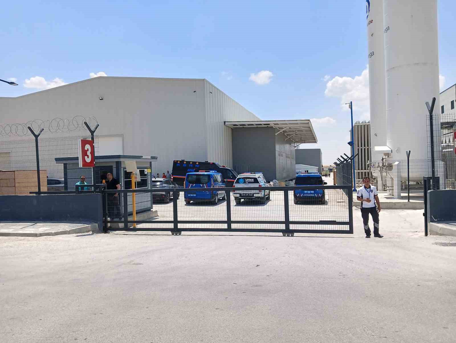 Gazı sızıntısı olan fabrikaya ilişkin Polatlı OSB Başkanından açıklama