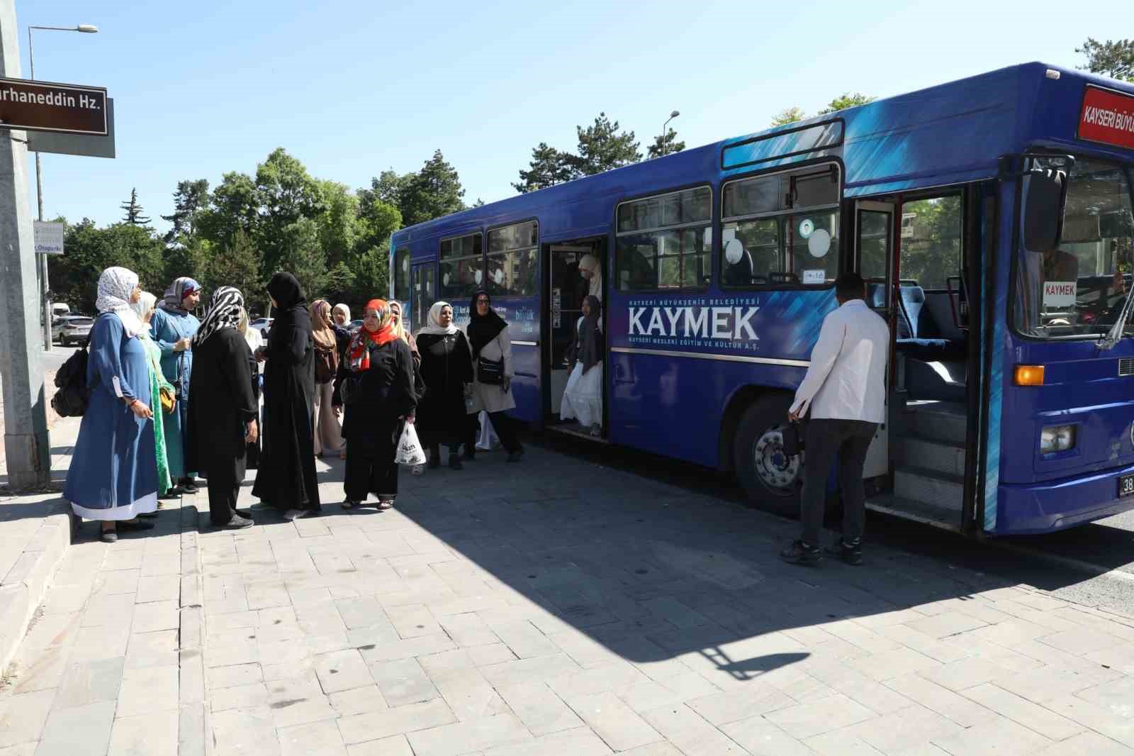B&uuml;y&uuml;kşehir KAYMEK&rsquo;ten, 9 &uuml;lkeden gelen kursiyerlere Kayseri&rsquo;yi tanıtan etkinlik
