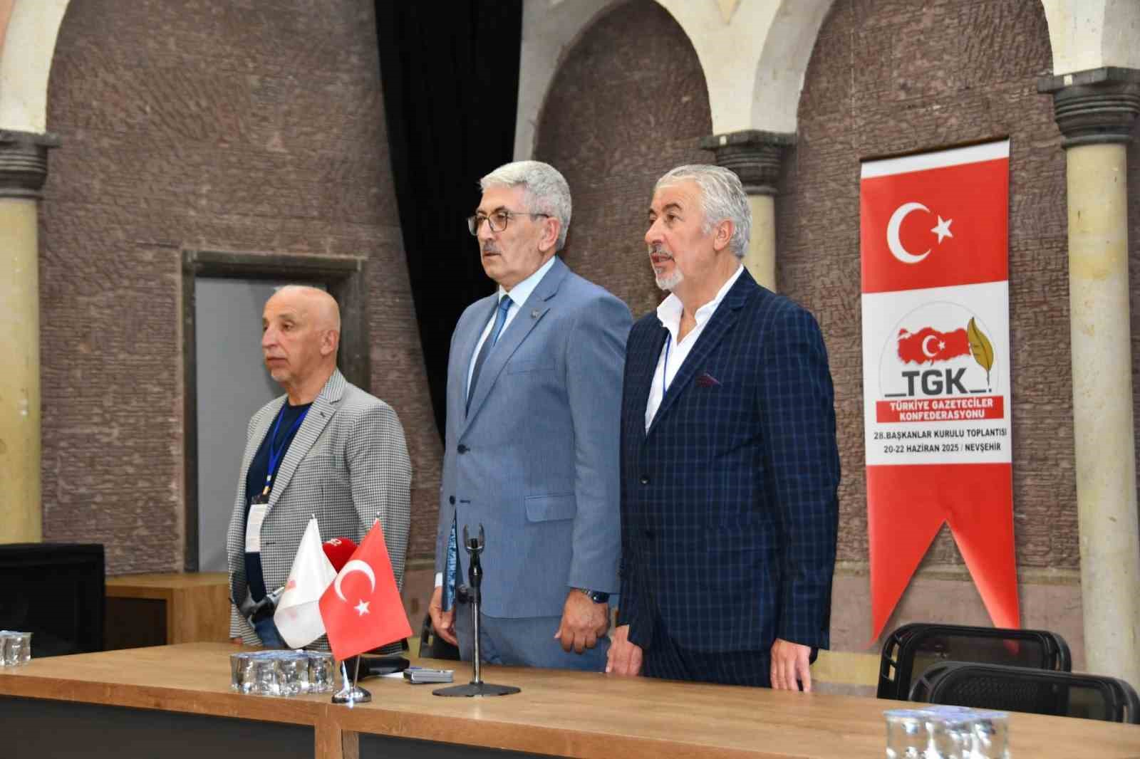 28. Başkanlar kurulu toplantısı Nevşehir&rsquo;de ger&ccedil;ekleşti
