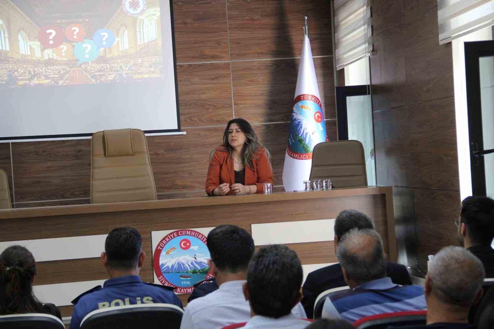 Elazığ&rsquo;da akılcı ila&ccedil; kullanımı ve bitkisel &uuml;r&uuml;nler toplantısı
