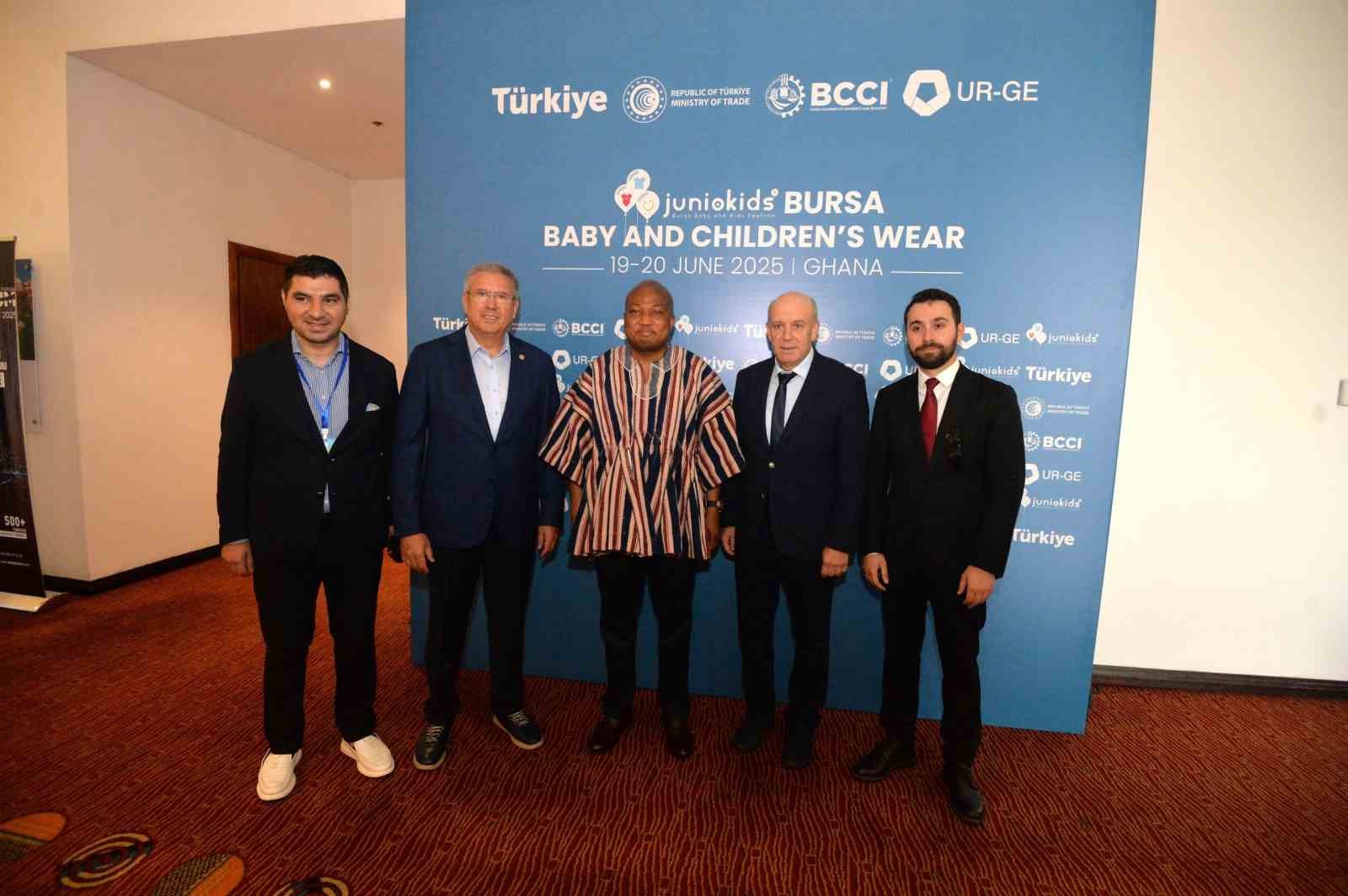 Bebe ve çocuk konfeksiyonu sektörünün ihracat rotası Gana
