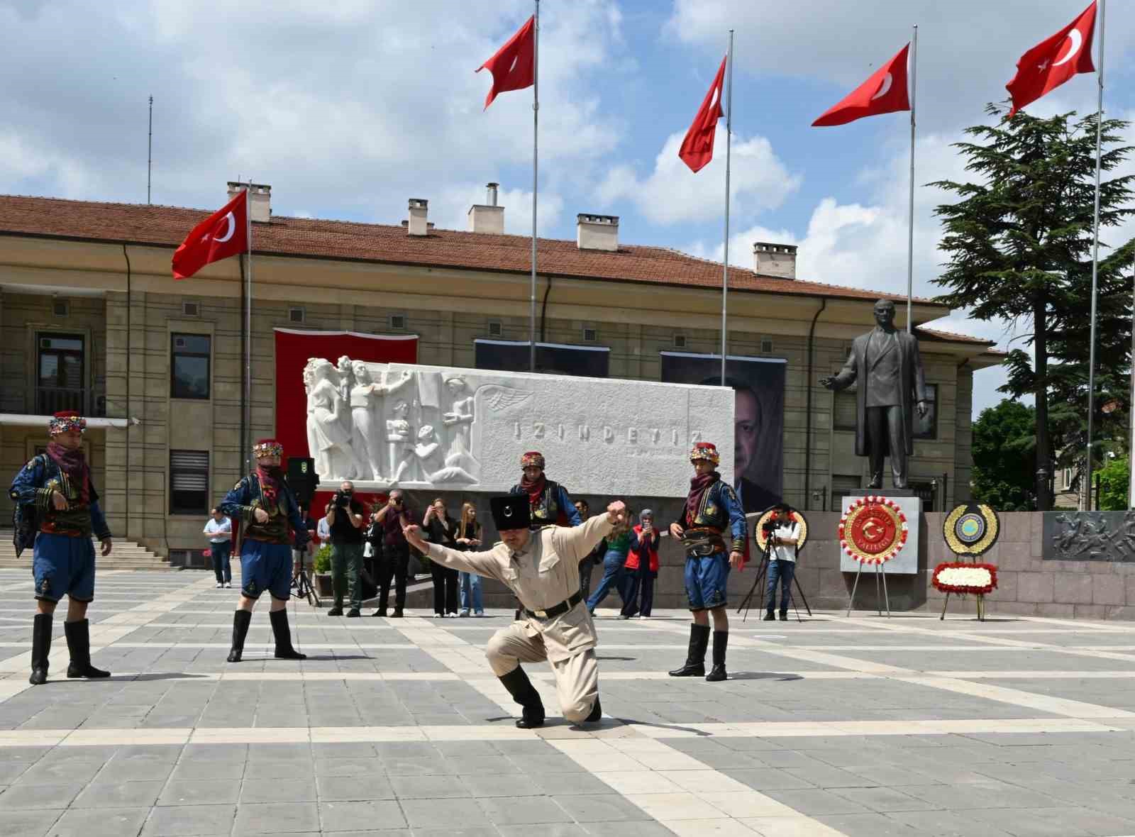 Atatürk’ün Eskişehir’e ilk ziyaretinin 105’nci yıl dönümü kutlandı