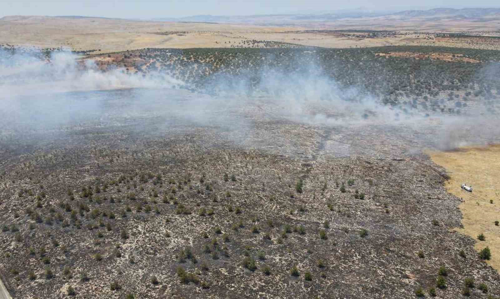 Araban&rsquo;da &ccedil;ıkan &ouml;rt&uuml; yangını s&ouml;nd&uuml;r&uuml;ld&uuml;

