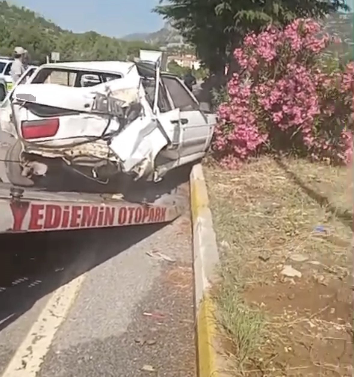 Antalya&rsquo;da trafik kazası: 1 yaralı
