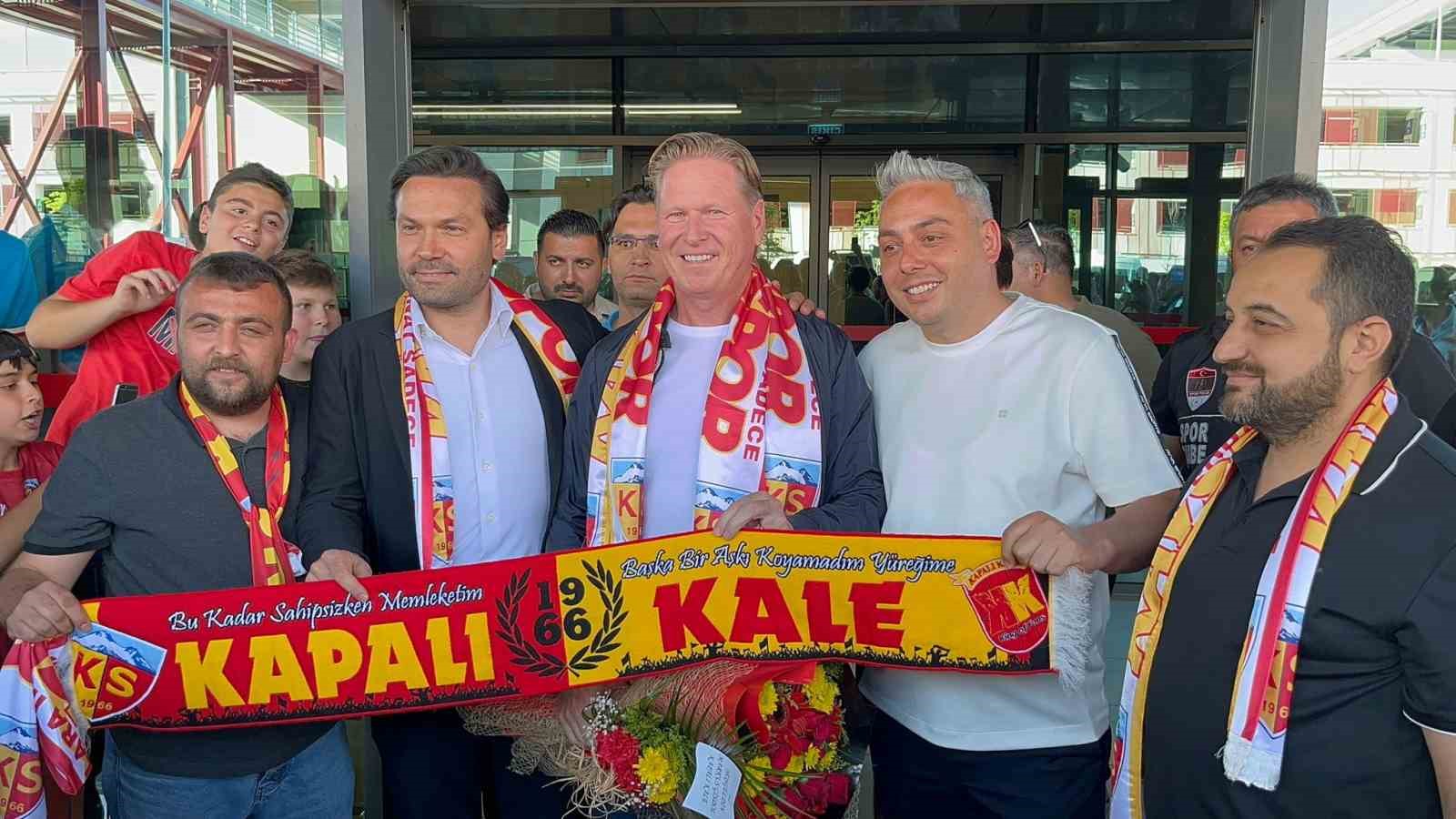 Markus Gisdol Kayseri’ye geldi