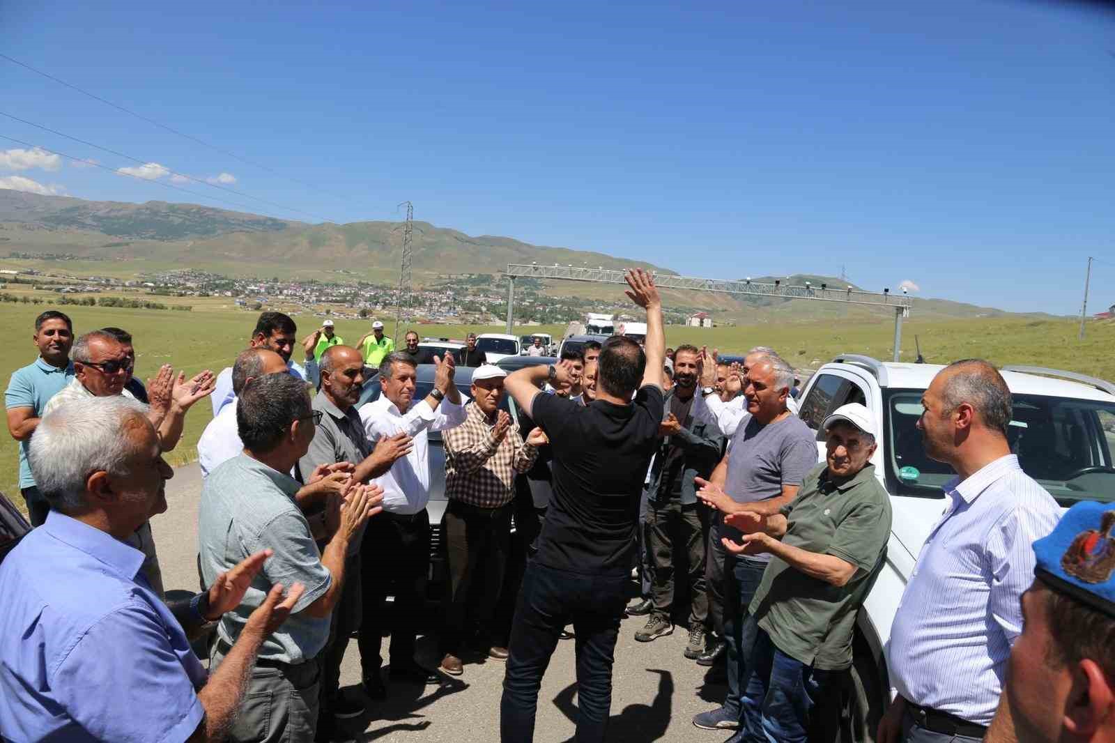 Kaymakam Musa Ayyıldız&rsquo;a duygusal veda
