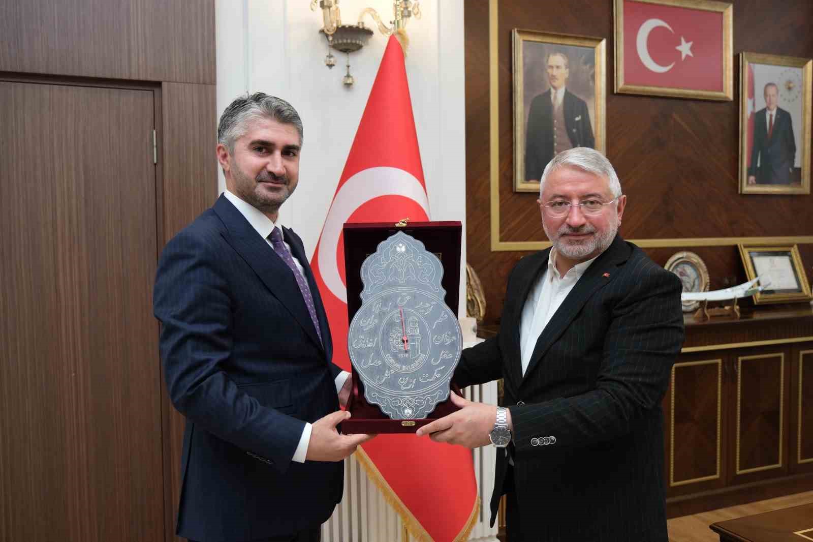 Bakan Yardımcısı Tarıkdaroğlu’ndan Başkan Aşgın’a ziyaret