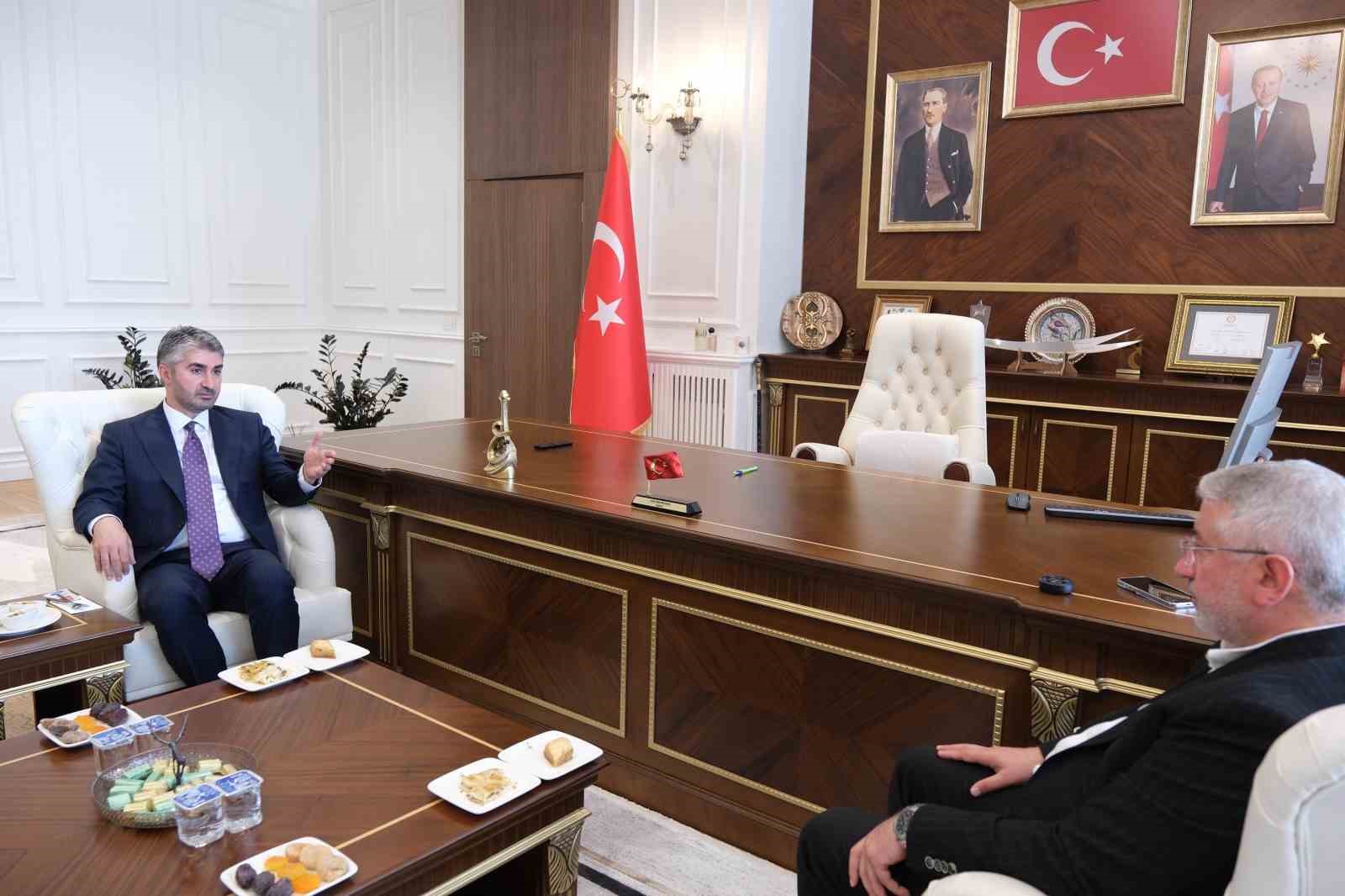 Bakan Yardımcısı Tarıkdaroğlu’ndan Başkan Aşgın’a ziyaret