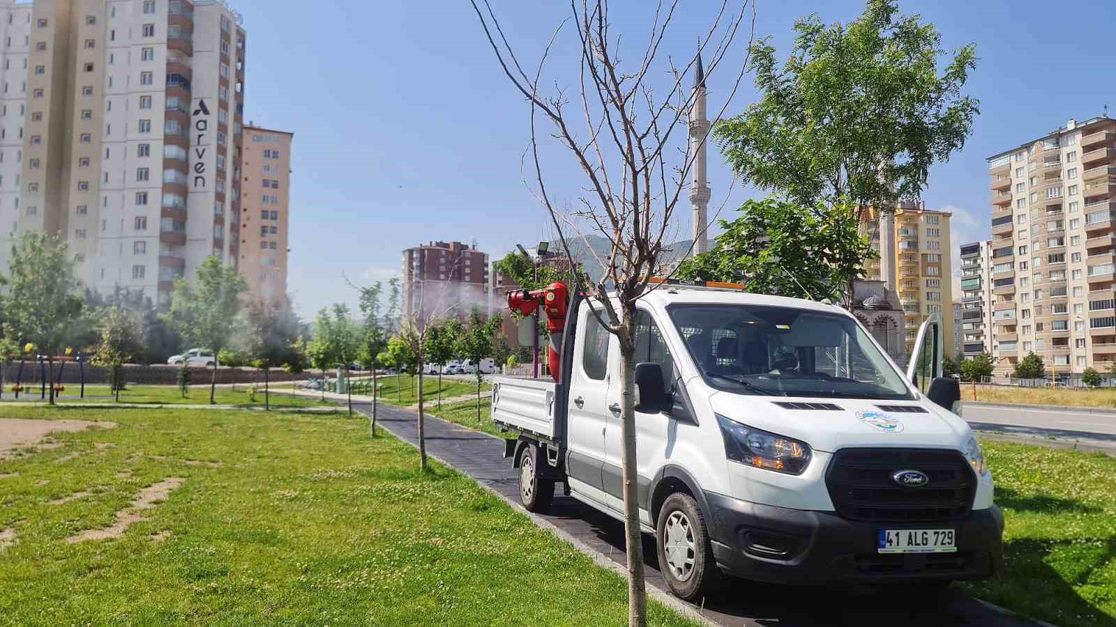 Talas&rsquo;ta yaz boyunca haşereyle m&uuml;cadele devam ediyor
