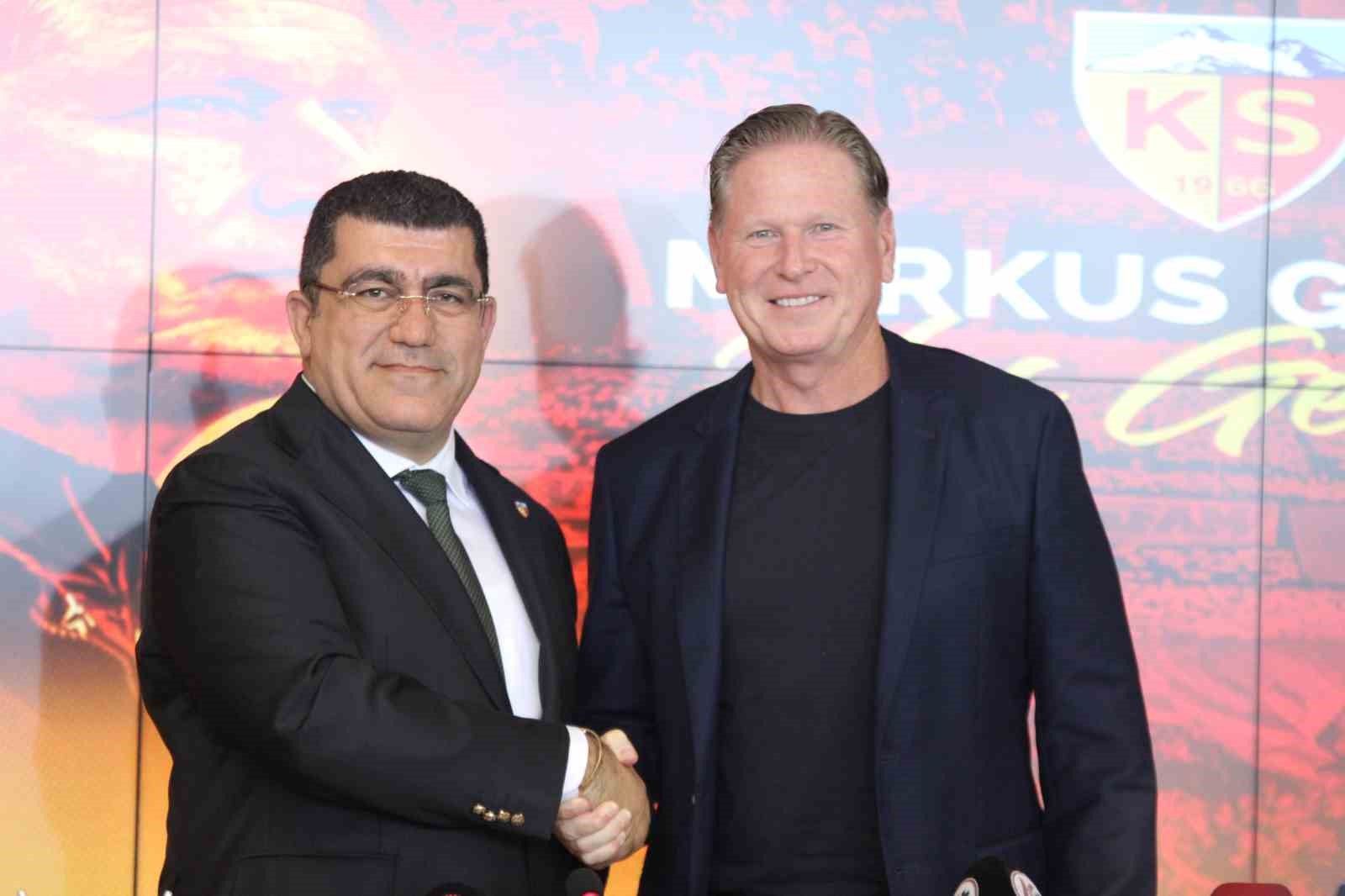 Nurettin Açıkalın: "Kayserispor çok daha iyi yerlere layıktır, bugün ilk adımı atıyoruz"
