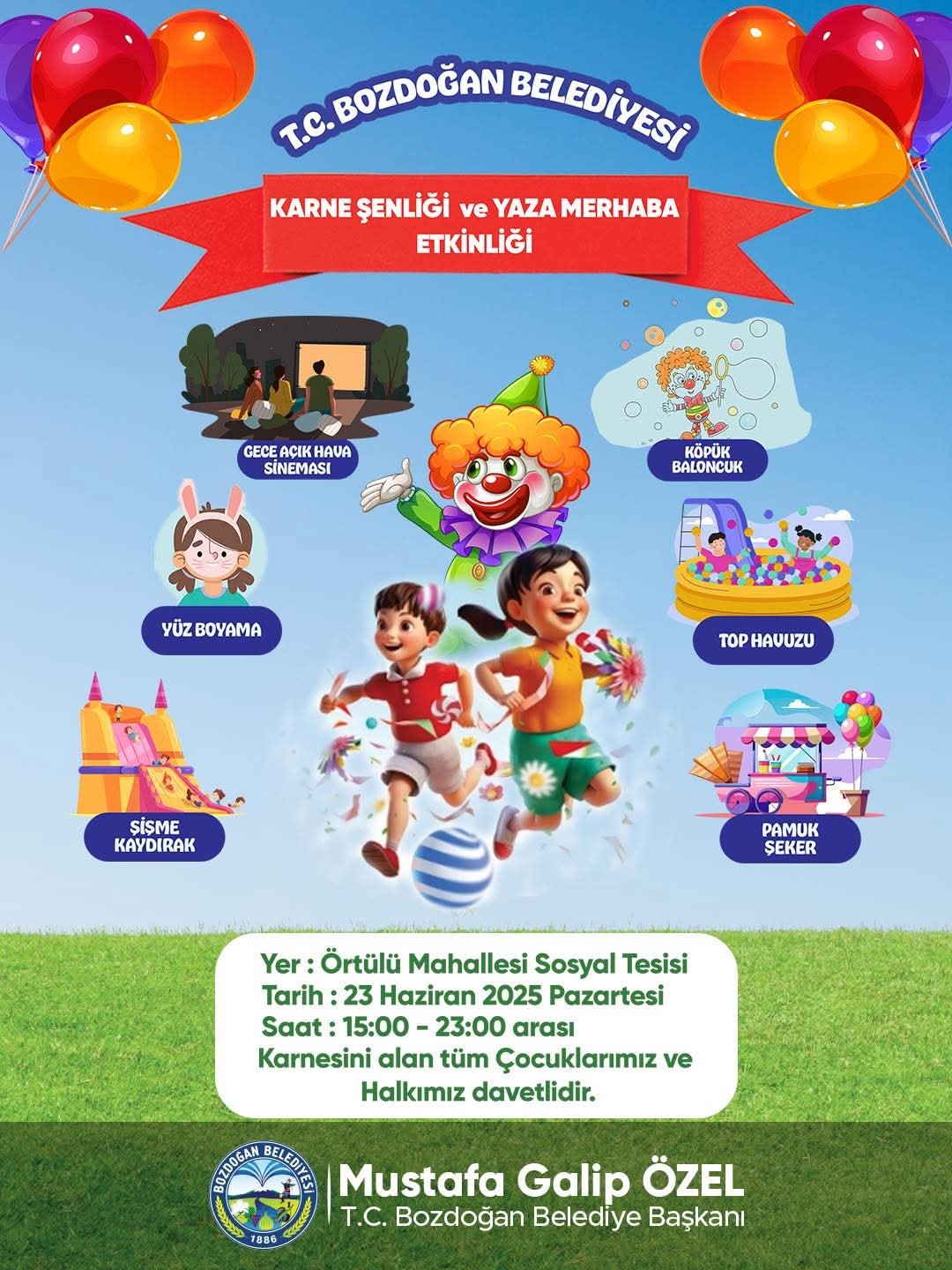 Başkan &Ouml;zel&rsquo;den &ouml;ğrencilere karne hediyesi
