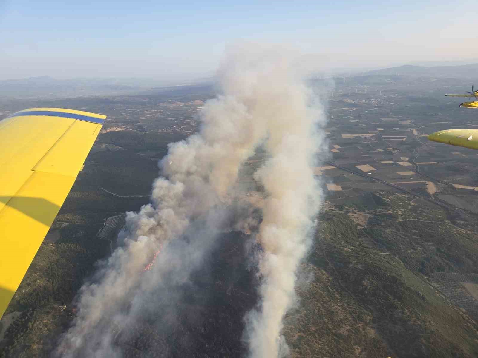 Kırkağaç yangını kontrol altına alındı