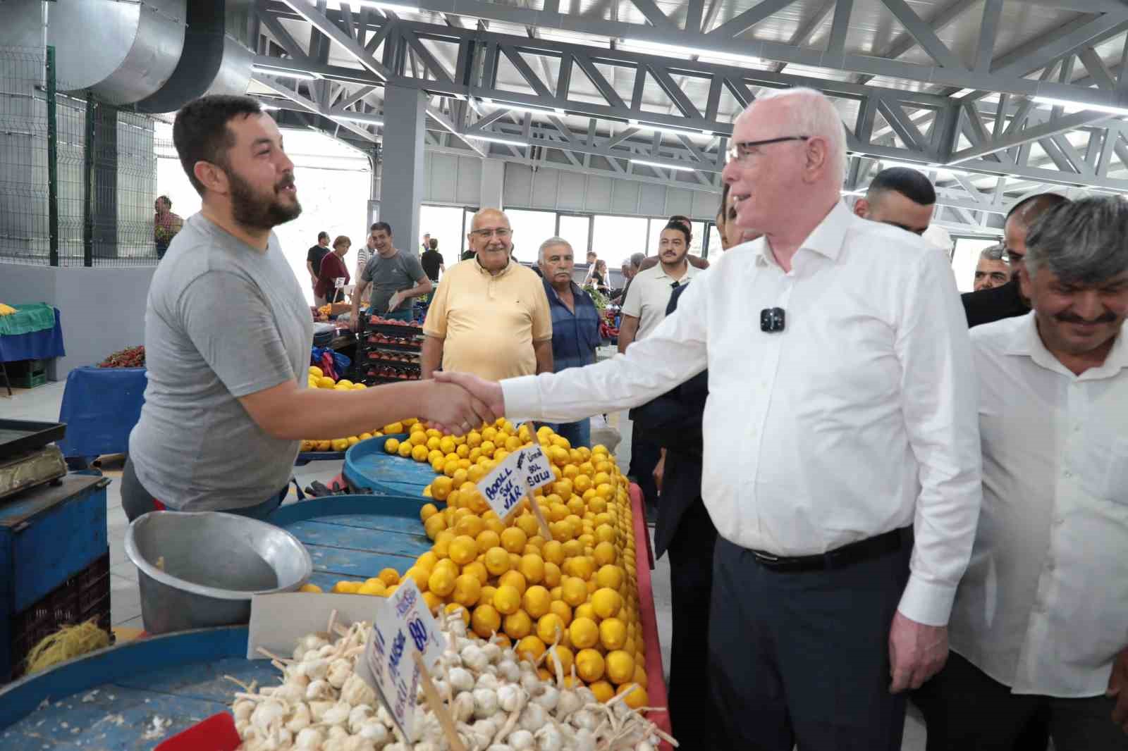 Yenikent Kapalı Pazar Yeri hizmete açıldı