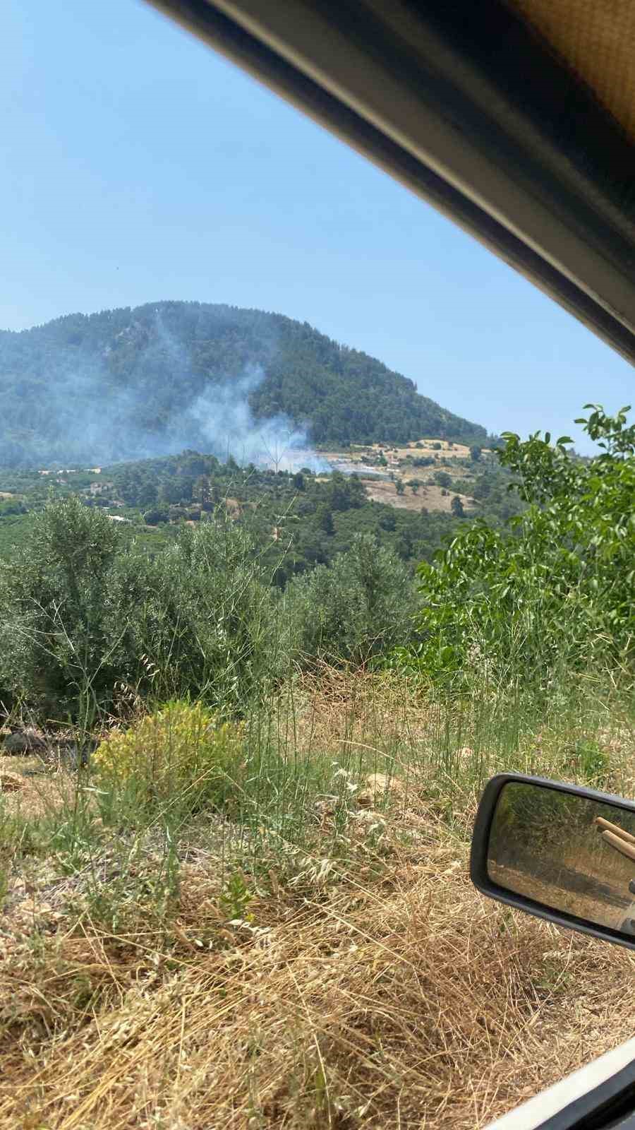 Antalya&rsquo;da ormanı tehdit eden yangın kontrol altına alındı
