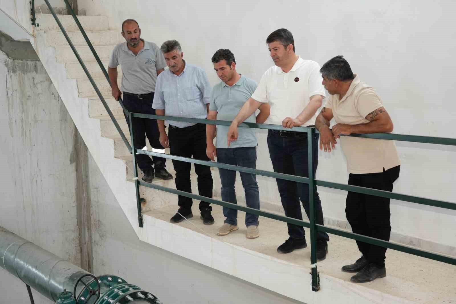 Başkan Tutdere &Ouml;renli TOKİ&rsquo;deki su sorununu yerinde inceledi
