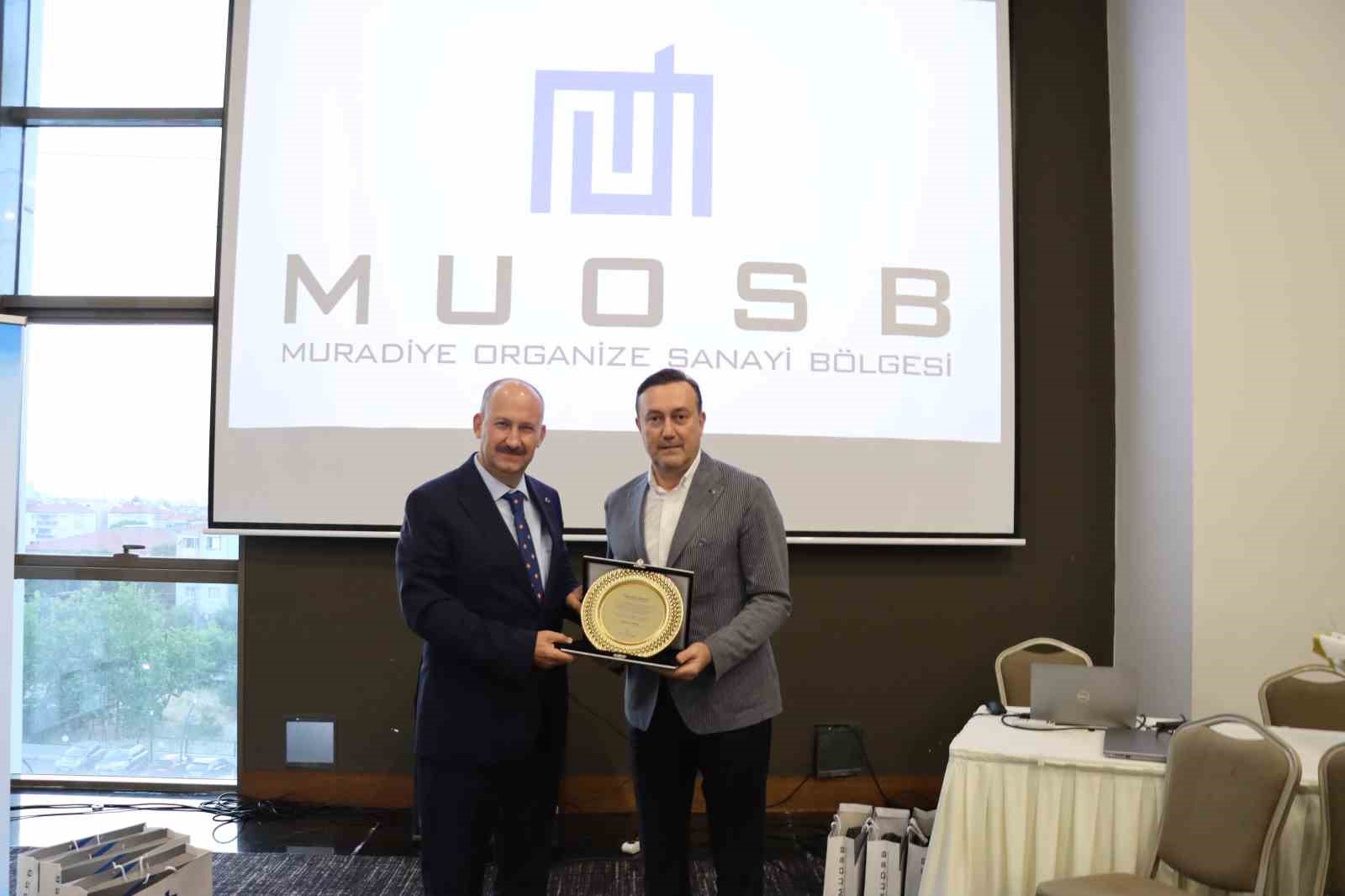 Muradiye OSB’den Yunusemre Kaymakamı Atilla Kantay’a veda yemeği