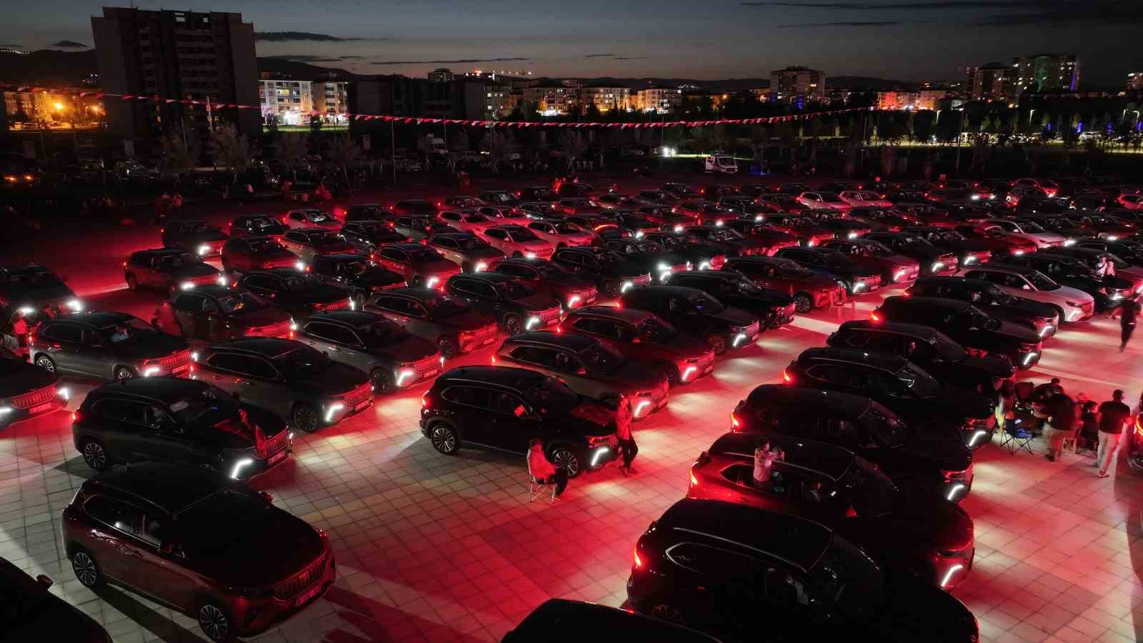 Sincan Park&rsquo;ta b&uuml;y&uuml;k Togg buluşması
