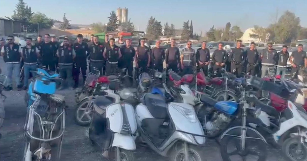 Trafiğe &ccedil;ıkması sakıncalı 23 motosiklet ele ge&ccedil;irildi
