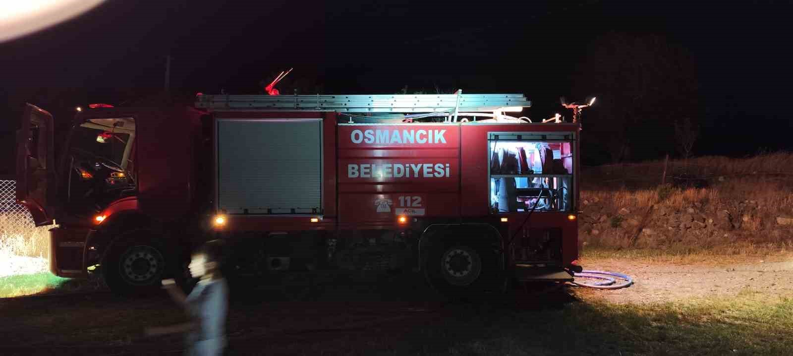 Alevlere teslim olan ev kullanılmaz hale geldi