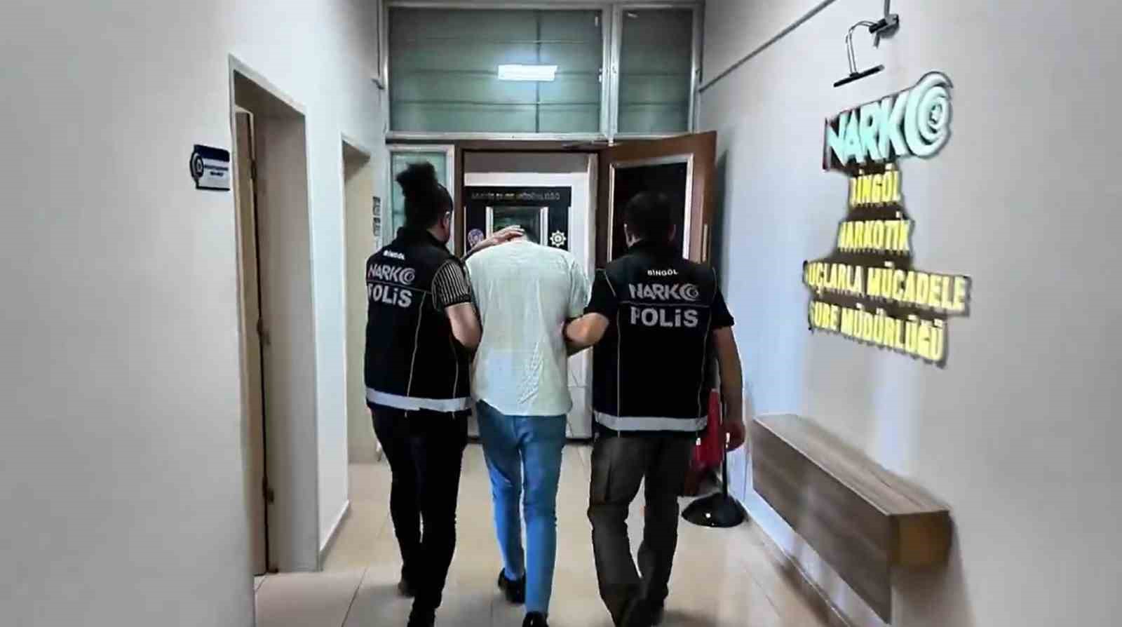 Bingöl’de metamfetamin ele geçirildi: 1 tutuklama