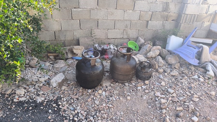 Kırıkhan&rsquo;da odunluk yangını
