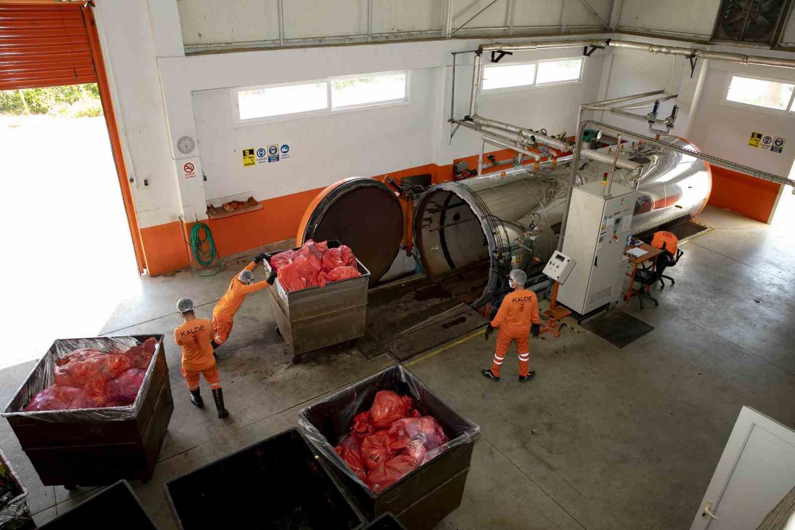 Mersin’de 6 yılda 19 bin ton tıbbi atık bertaraf edildi