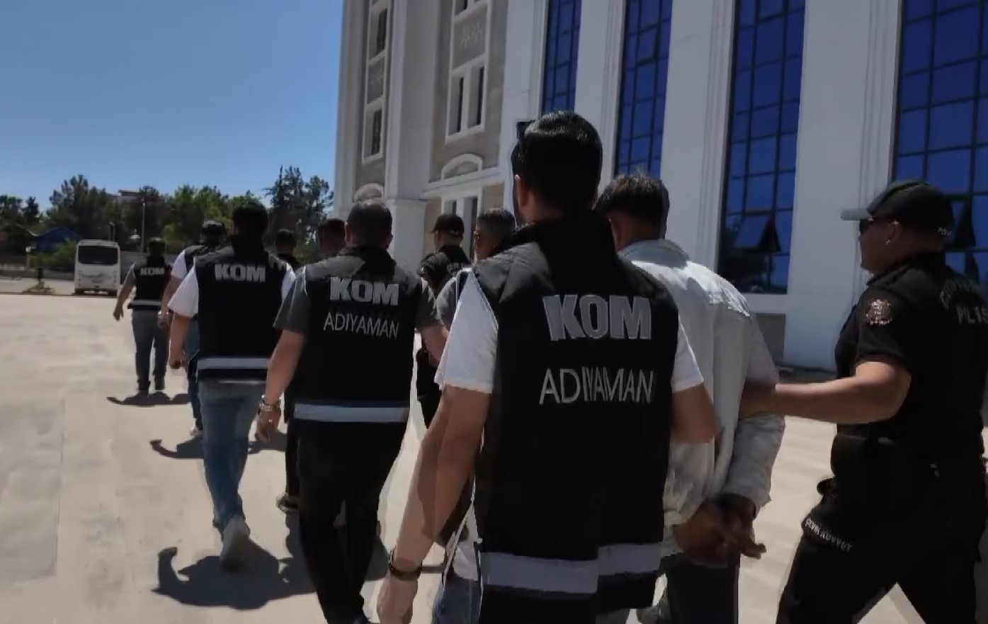 Adıyaman’da suç örgütü operasyonu: 6 şahıs tutuklandı