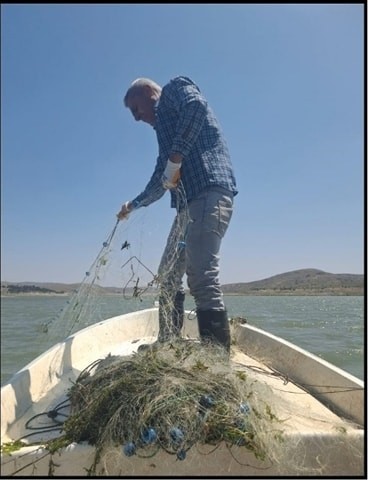 Kaçak avcıların ağı denetimde ortaya çıktı