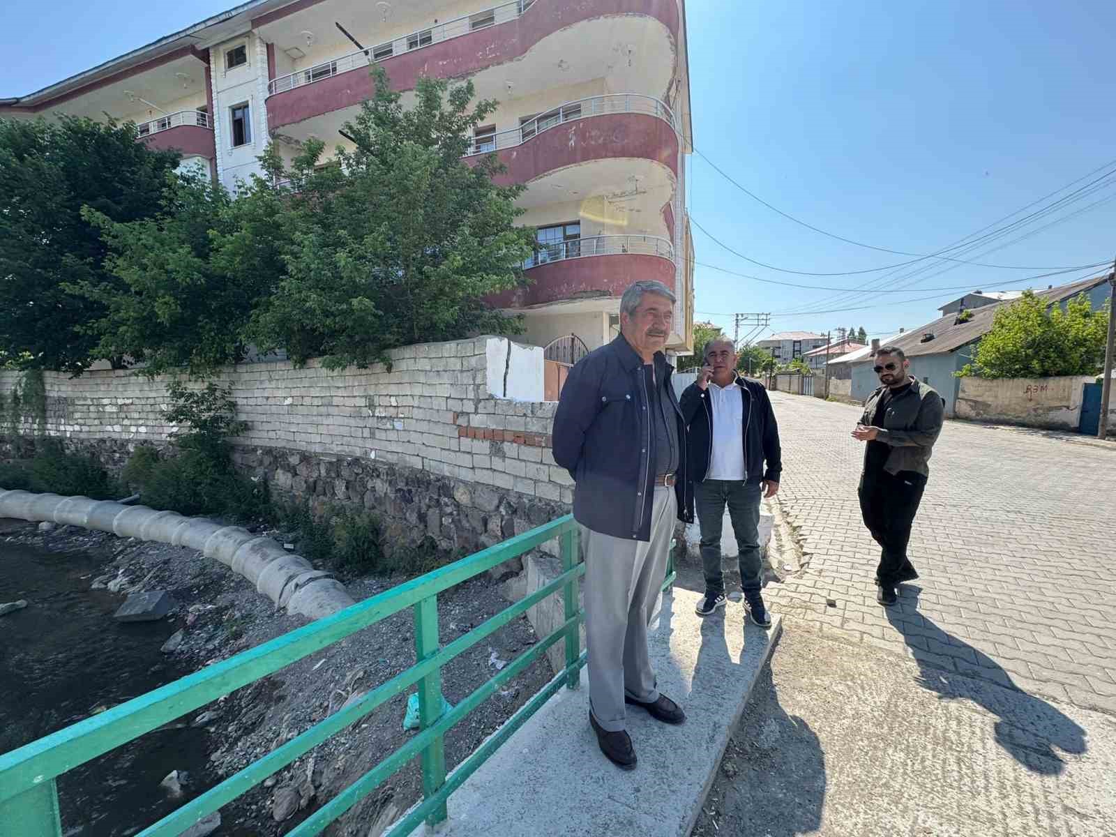 Patnos’ta su taşkınlarına karşı önlemler alınıyor