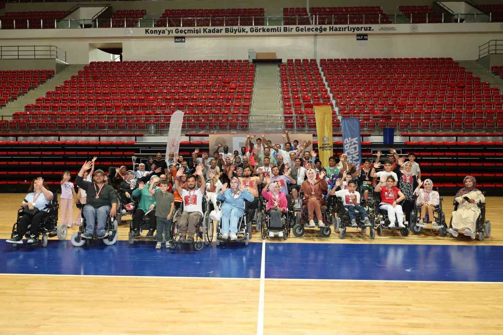 Konya Büyükşehir, engelli bireyler için Türkiye’de ilk kez Para Lazer Yarışması düzenledi
