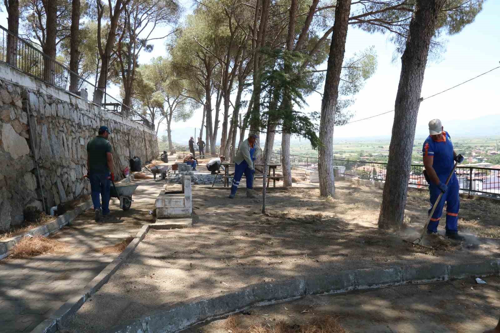 Yenipazar Çamlık Mesire Alanı düzenleniyor
