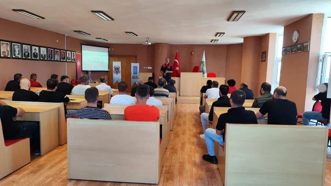 Yükümlülere yönelik doğal afetler semineri
