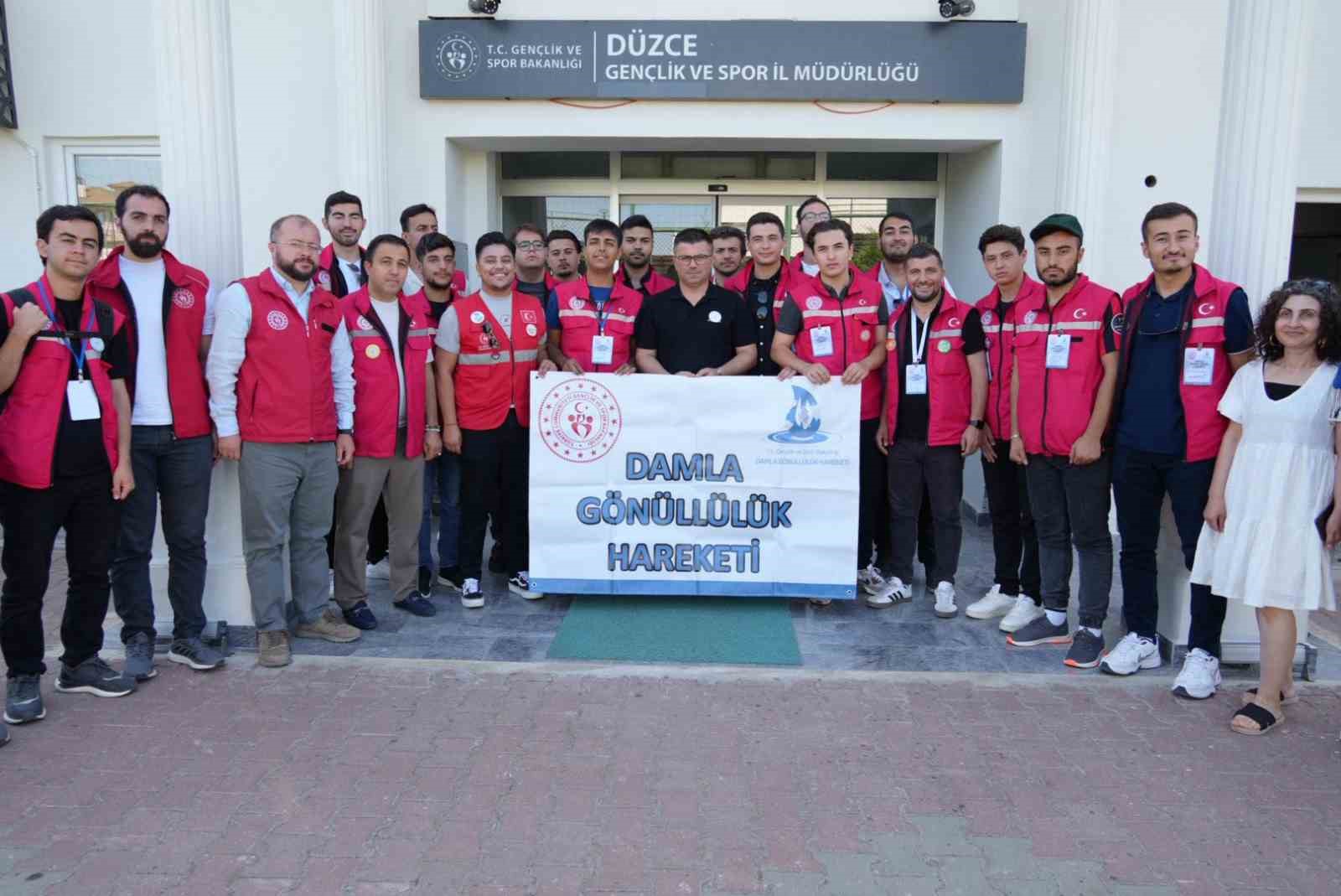 Düzce’ye farklı illerden geldiler