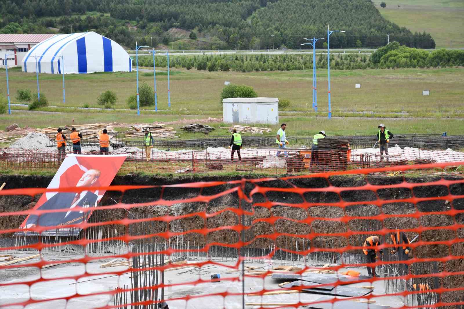Ardahan Üniversitesi’nde yeni kütüphane binasının temeli atıldı