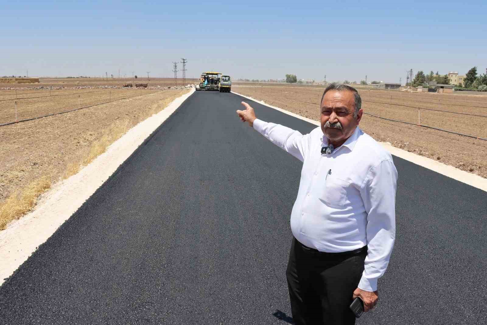 Suruç ve Harran’ın ardından Ceylanpınar kırsalı da sıcak asfaltla buluşuyor