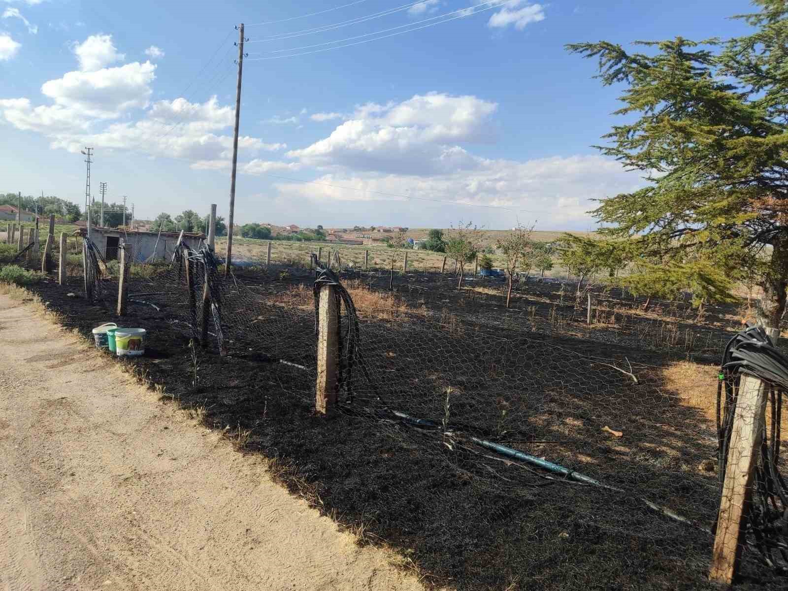 Kırşehir’de jandarma anız ve örtü yangınlarına karşı uyardı