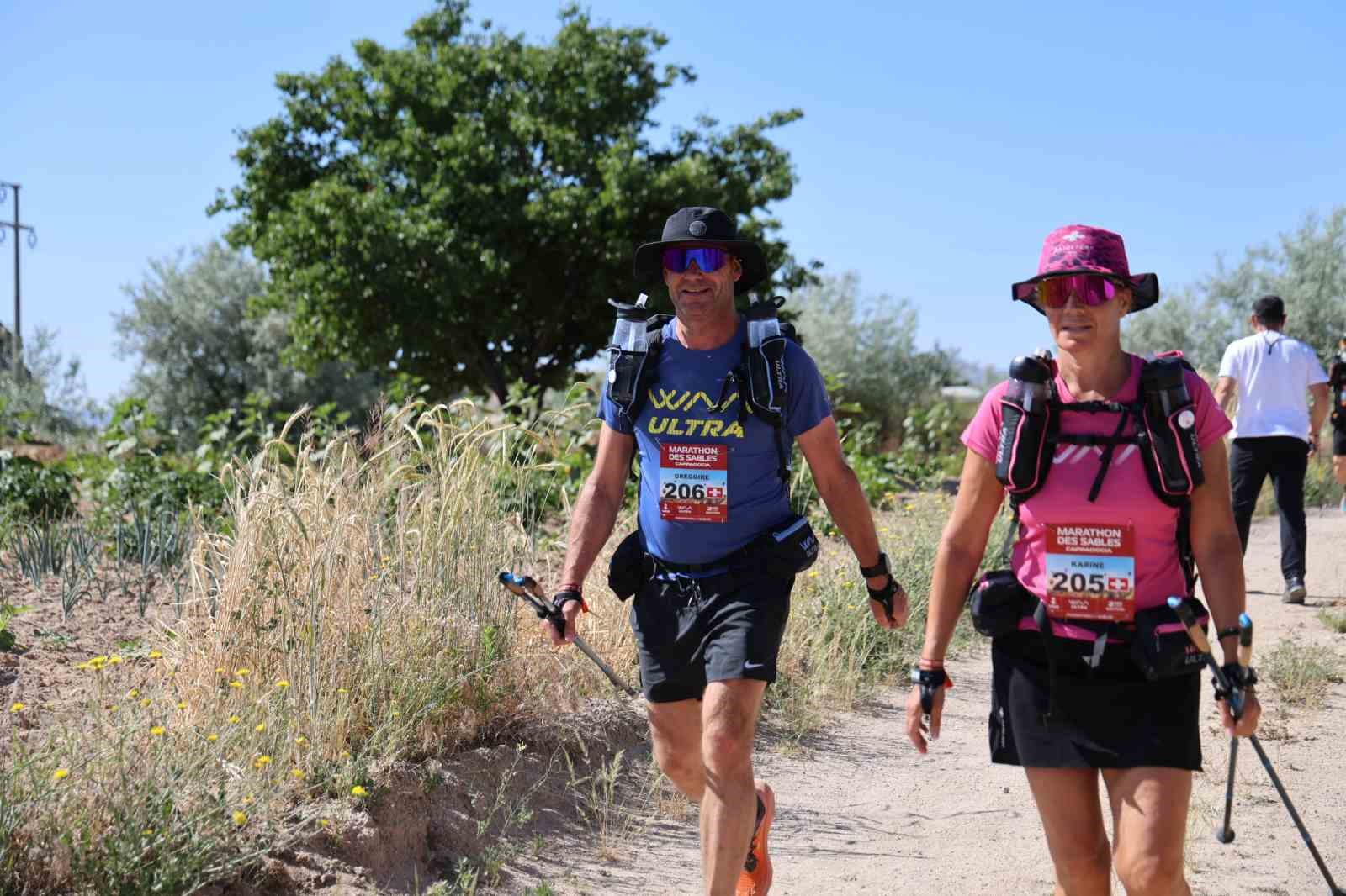 Çöl maratonu Kapadokya’da başladı