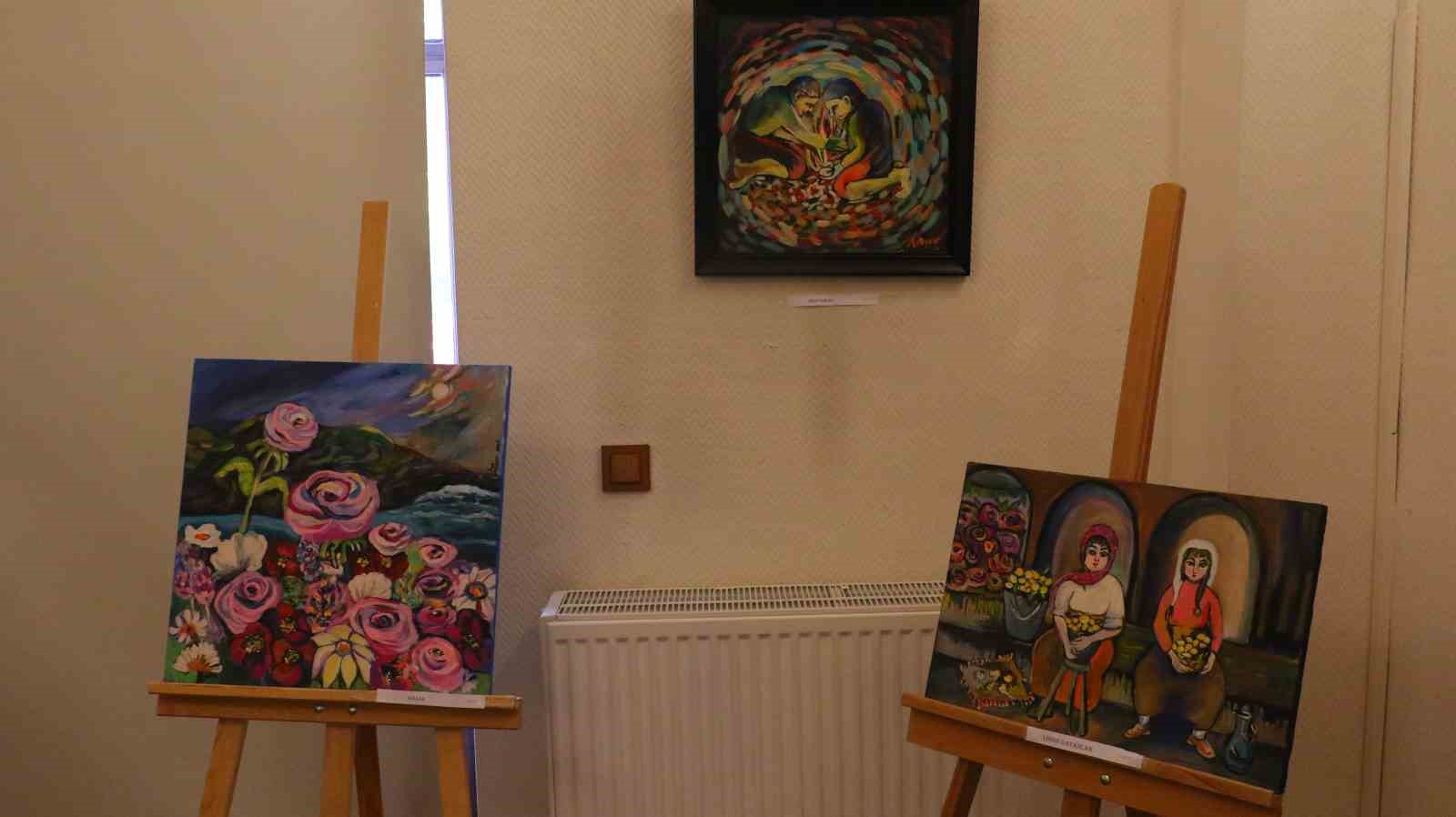 &lsquo;İklimler&rsquo; resim sergisi sanatseverlerle buluştu
